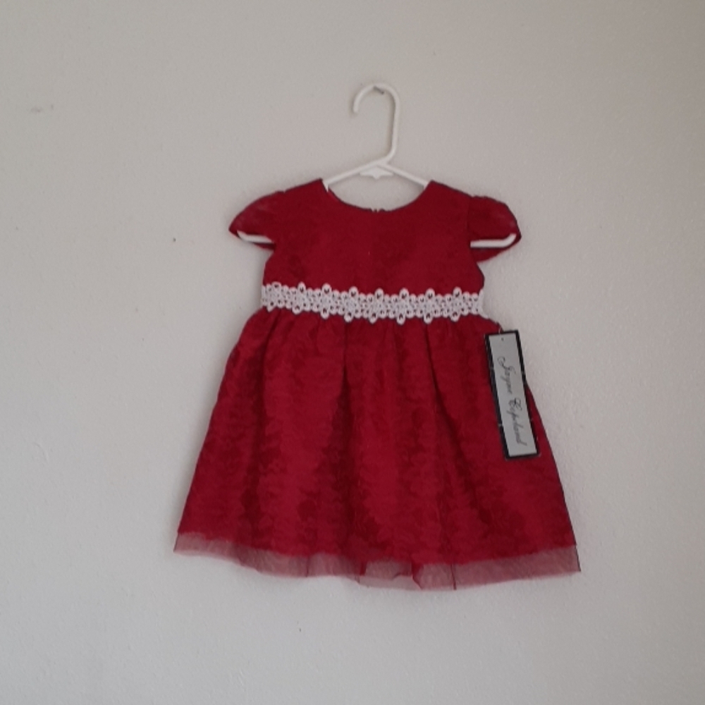 gayne copeland red dress new size 6 m